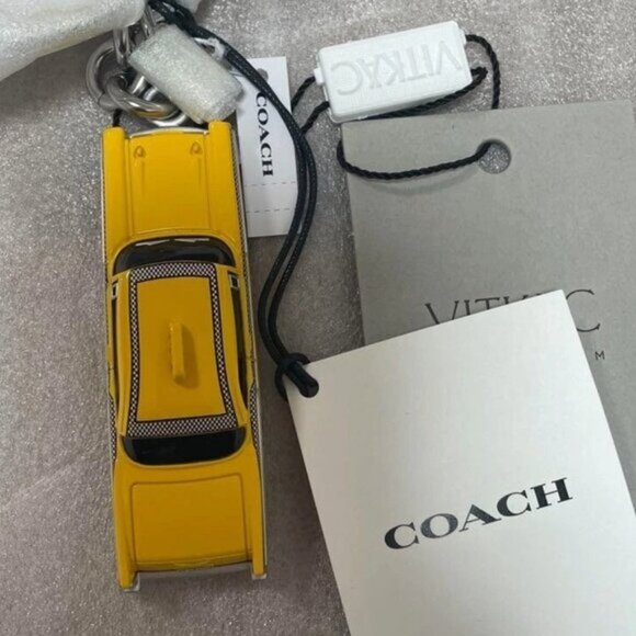 Coach Large New York Taxi Bag Charm - Picture 2 of 10